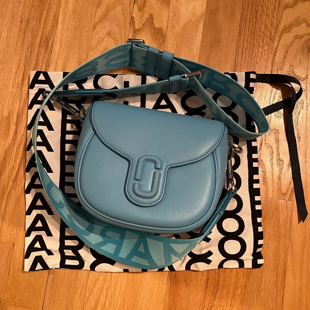 Marc Jacobs The Saddle Bag in Pool